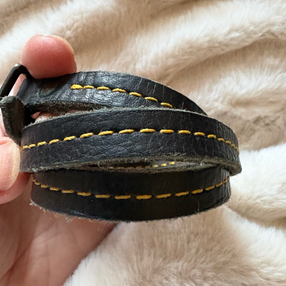 FRYE brand wrist wrap/bracelet genuine leather